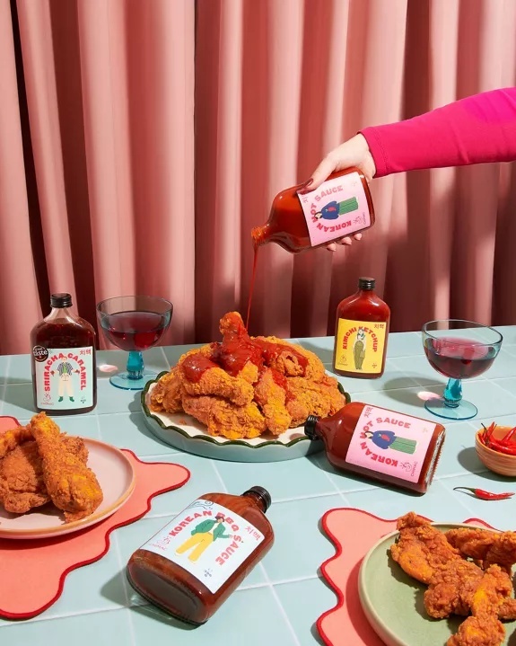 sosy chimac koreański bbq hot pot sos